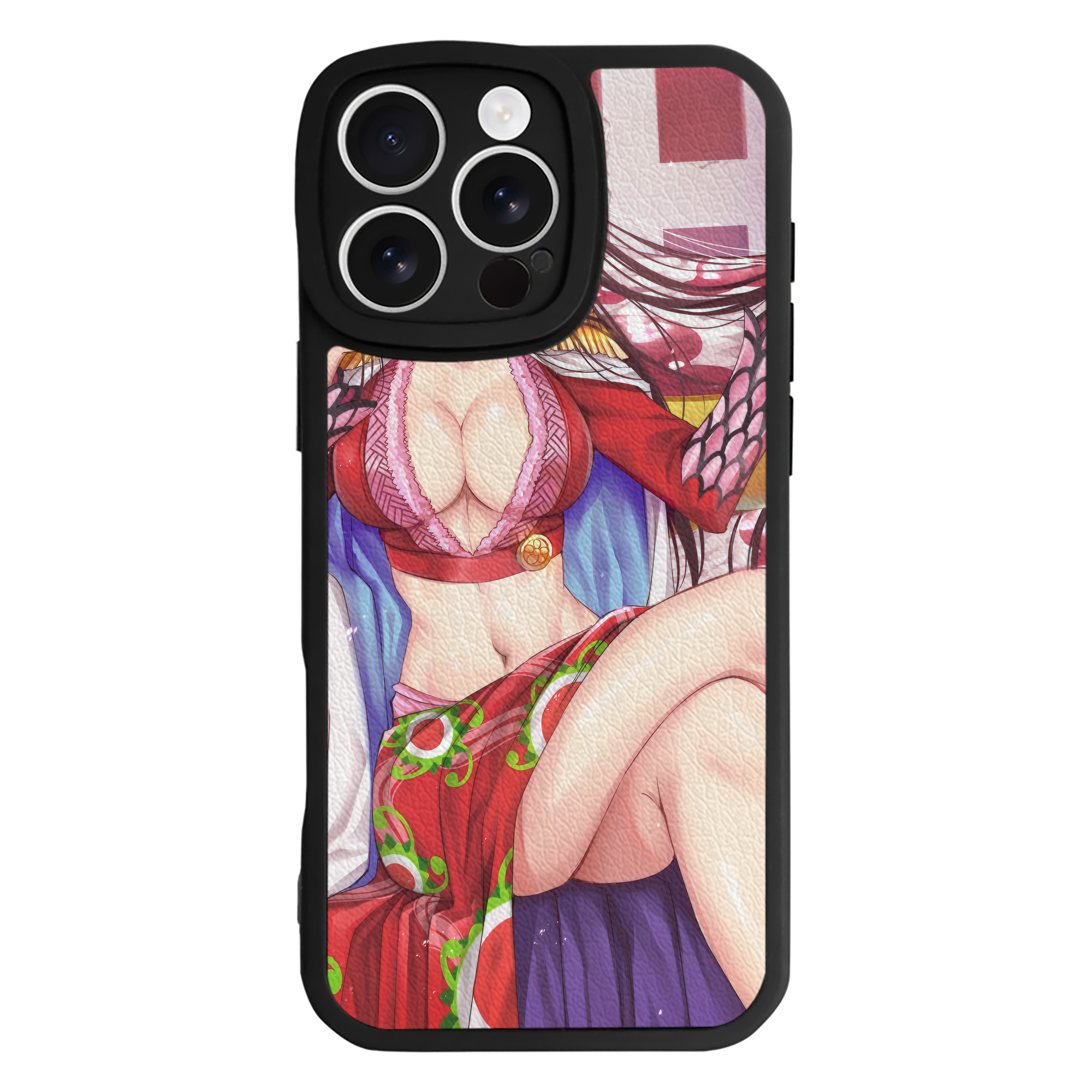 （画像用） ワンピース ONE PIECE 【iPhone 16シリーズ対応】シリコンスマホケース（レザー調） 材質：シリコン